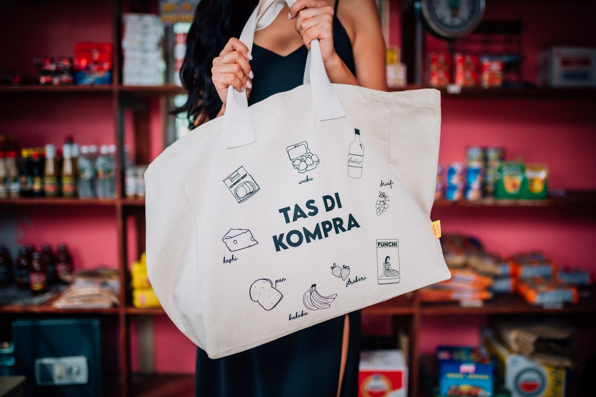 Tas di Kompra GRANDI BIG grocery bag nostoko